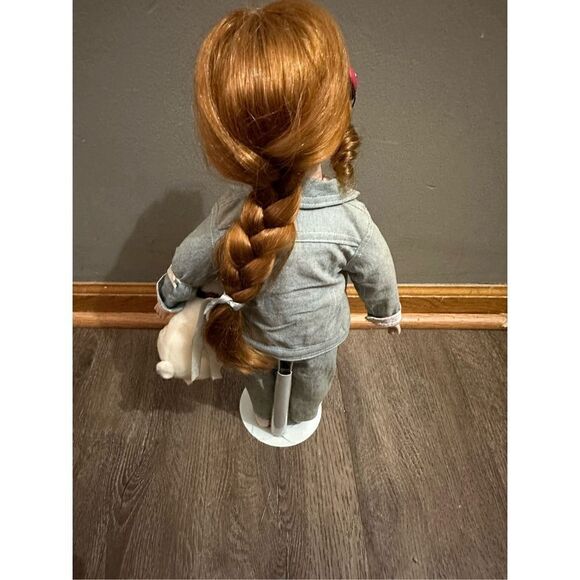 Vintage RCA Baby’s Dream Collection Porcelain Doll with Dog and Headphones 18” - Picture 8 of 13